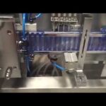 Automatikus műanyag olívaolaj-ampulla töltőgép