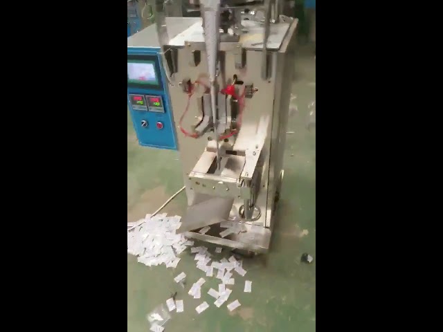 Kína szállítója Automatikus függőleges párna tasak chip folyékony snack csomagoló gép